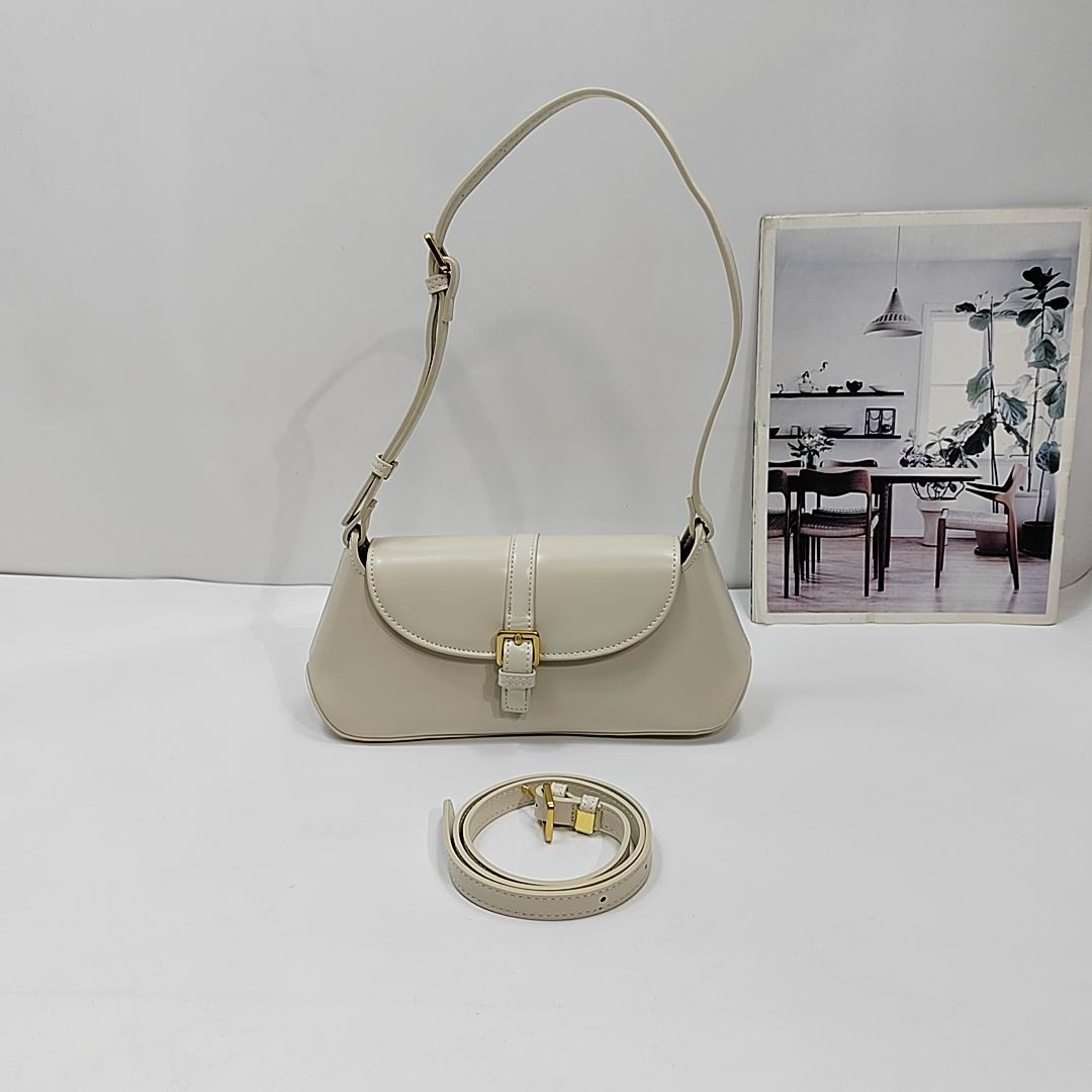 本革の新しい女性のバッグはニッチで高級感がありますファッションのショルダーバッグシンプルなショルダーバッグ以上翻译结果来