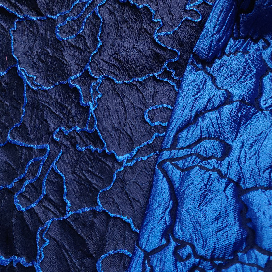 長さ5m ジャガード生地 大判 4色 葉っぱ柄 肌理感浮彫 韓国風 布 ぬの きじ 色織 手芸 ジャカード nb1342