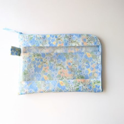 タカヒロ◎Handmade L字型ファスナーポーチ❣️◎5点セット Palm-sized] I made an L-shaped zipper pouch that makes it