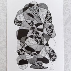 ☆原画・額なし☆ 蝶と女性／鉛筆画 絵画 touri 通販 13198382｜Creema