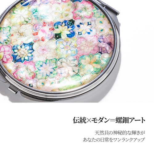 【yuri】貝細工コンパクトミラー＆寺社リーフレット４件 yuri】貝細工コンパクトミラー＆寺社リーフレット4件 yuri様