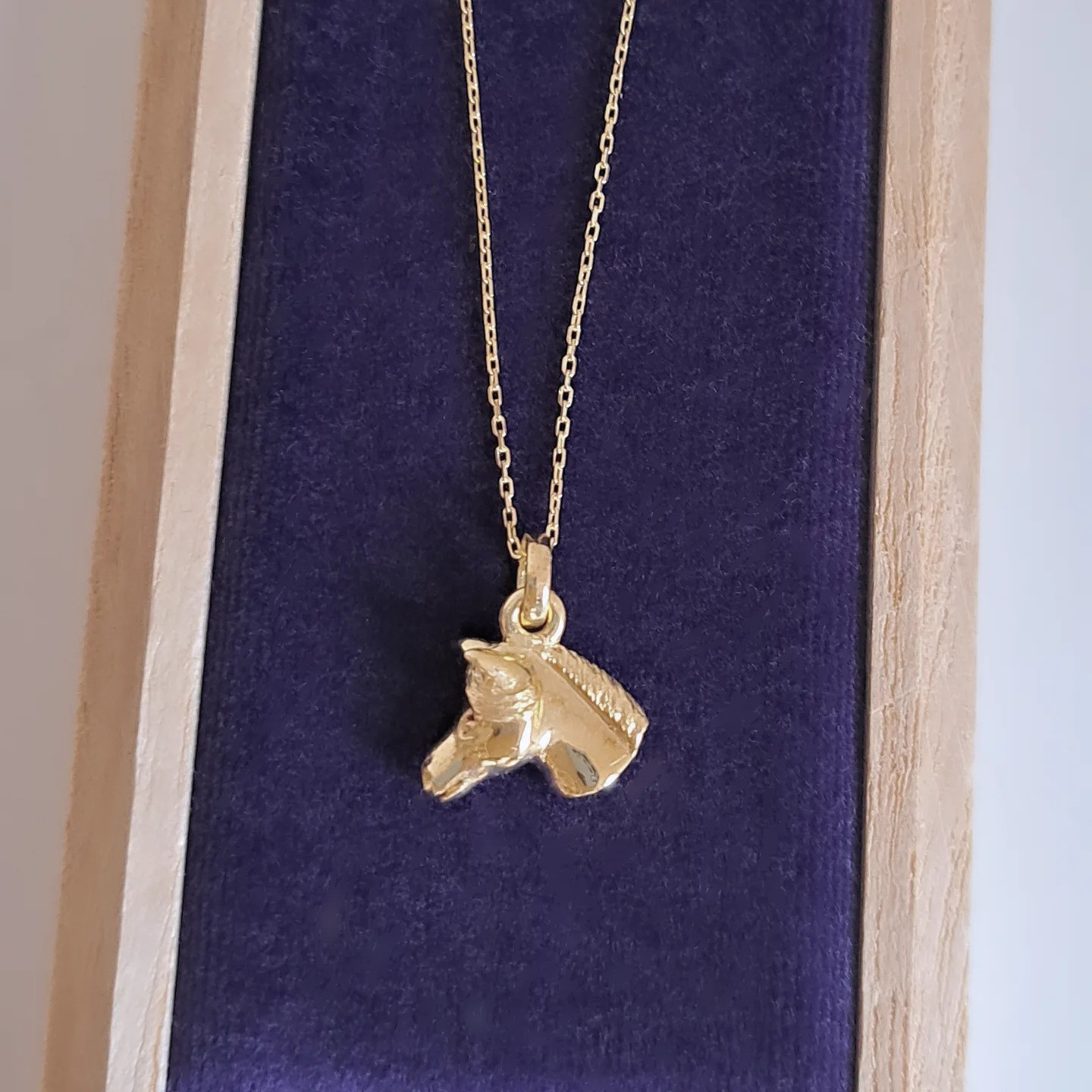 【 18金 馬 ペンダントップ】 馬ネックレス 午年  k18  馬アクセサリー 馬ジュエリー 縁起物  乗馬 京都
