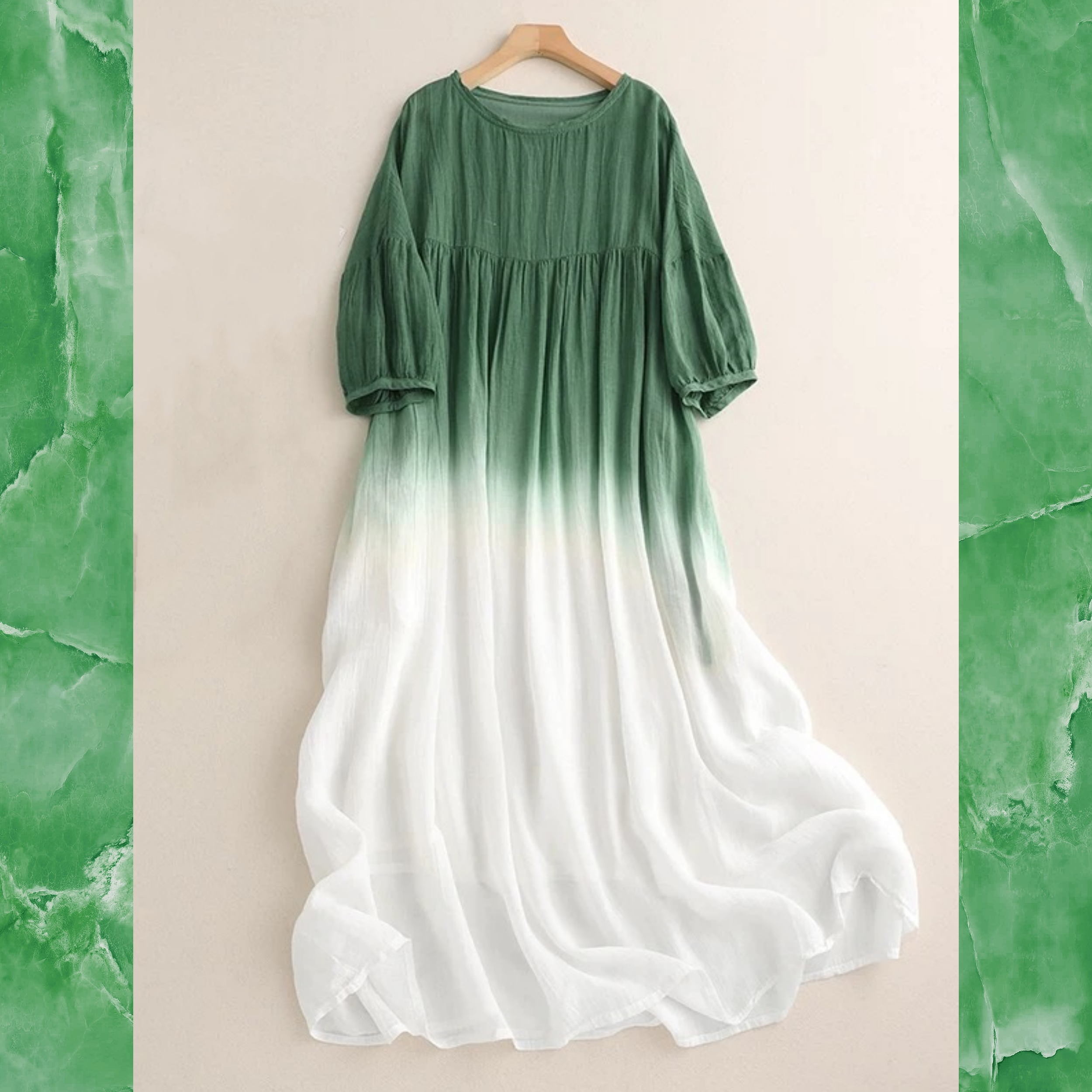 【受注】 新作 お洒落 ワンピース ロングワンピ 洗濯可