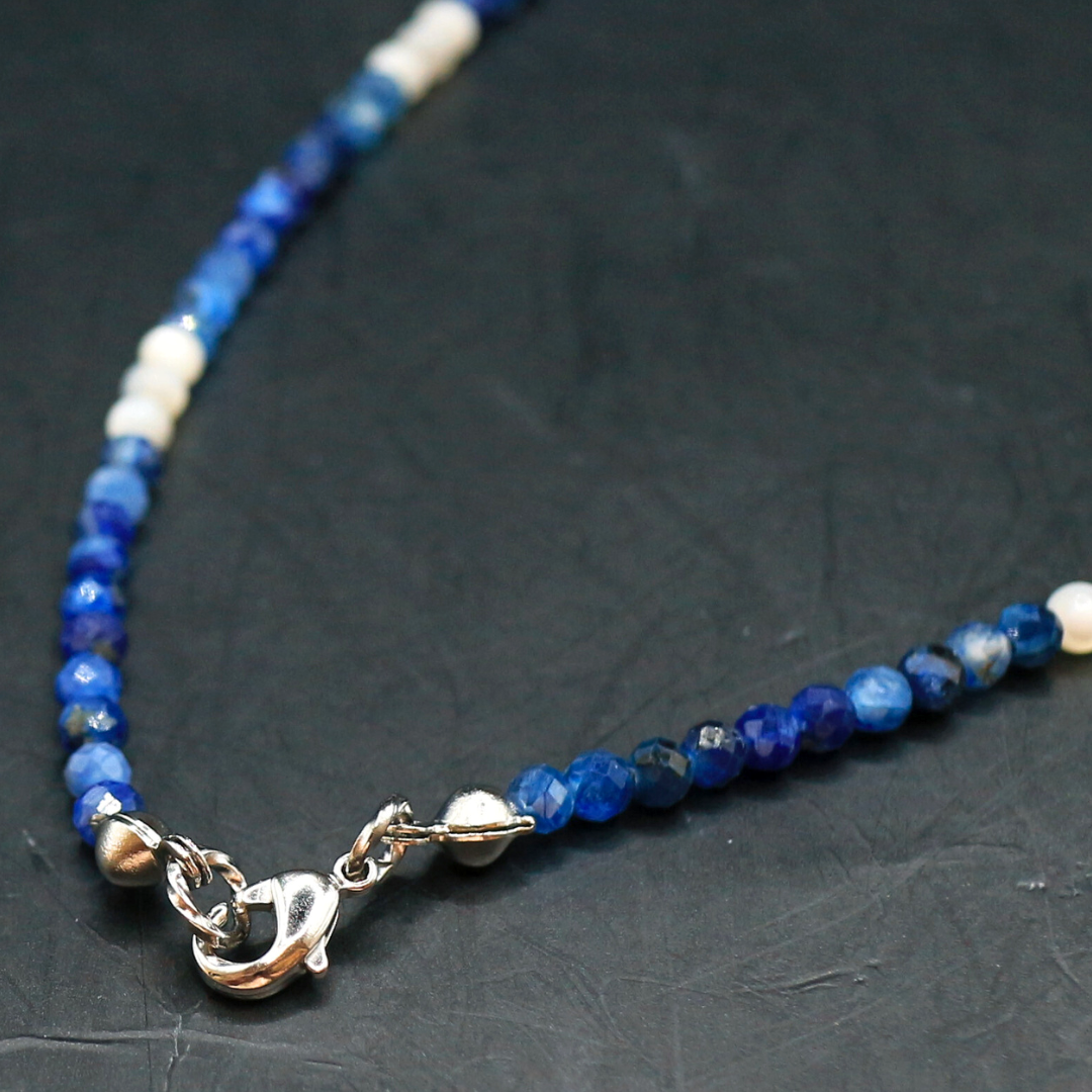 淡水パール x カイヤナイト ネックレス limited edition61