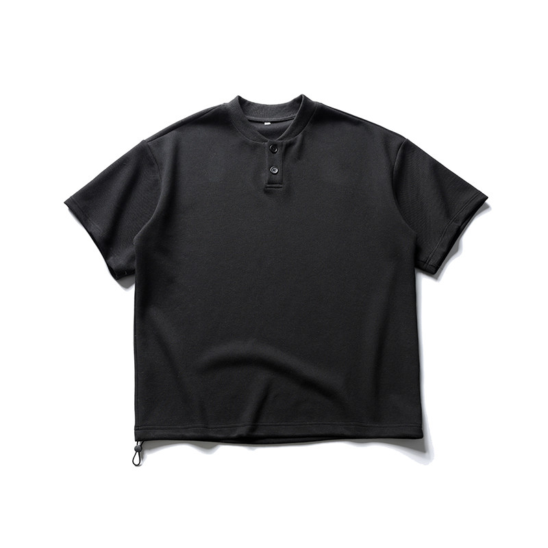 2025 アメリカンヴィンテージヘンリーネック半袖Tシャツ 男女兼用 アエロ アメカジ ローリージャージートップス