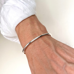 silver925-トライアングルバングル｜素材-シルバー925／オーダーメイド
