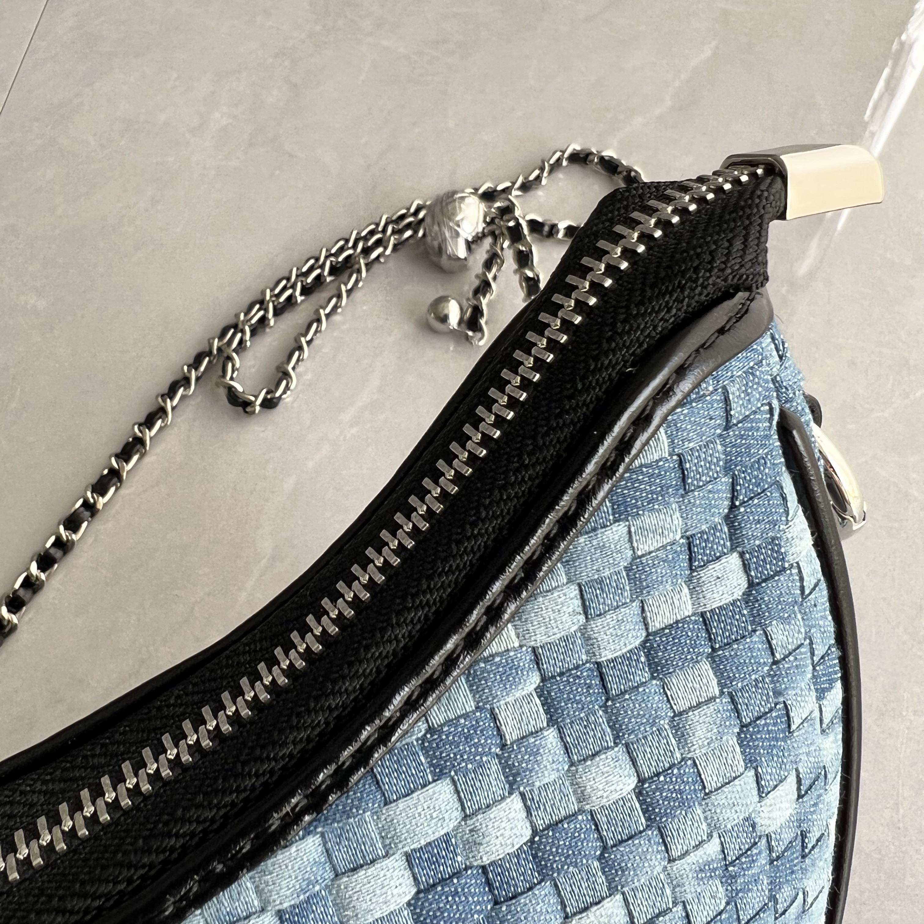 高品質手編み牛革チェーンバッグがトレンドワンショルダーショルダーバッグにぴったりです