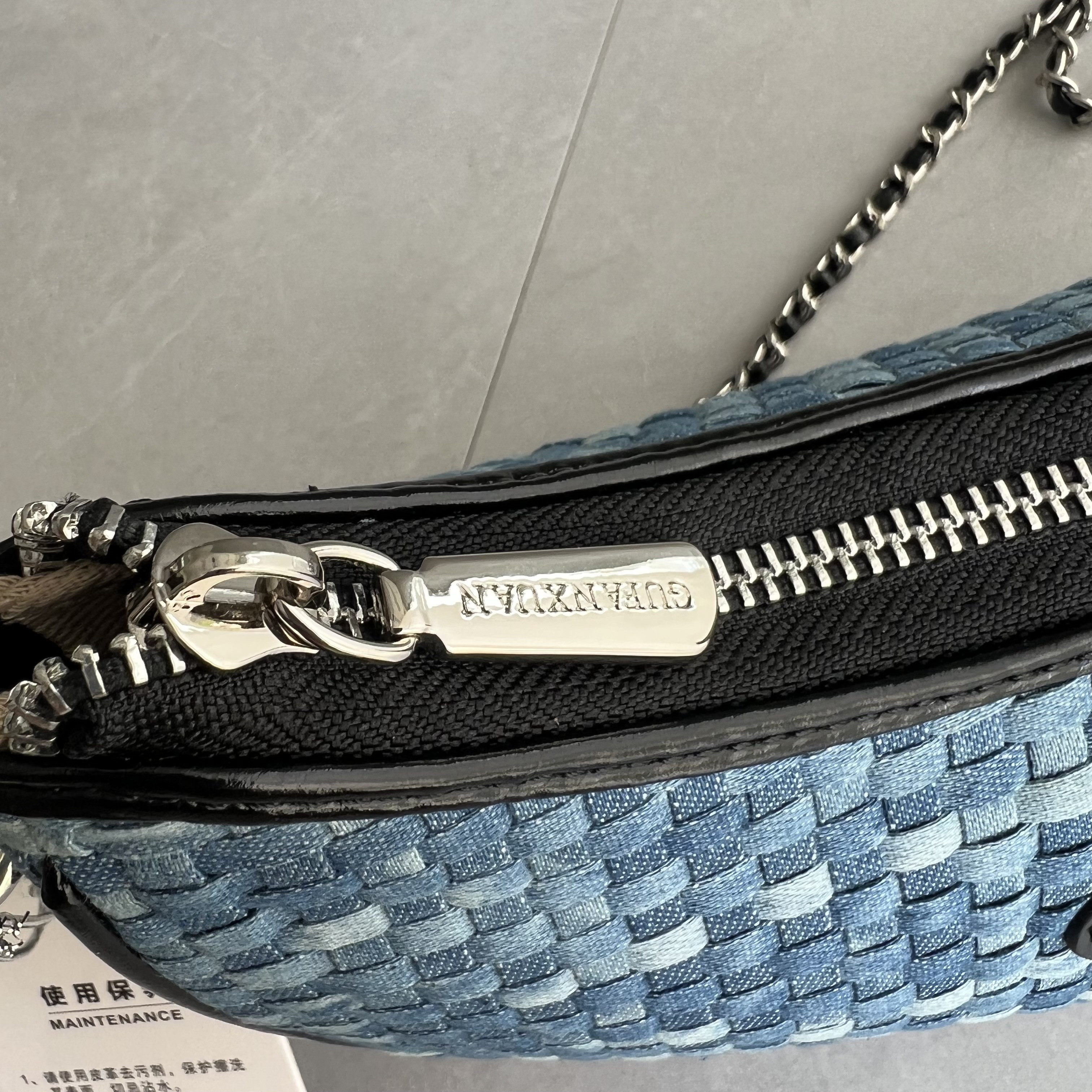 高品質手編み牛革チェーンバッグがトレンドワンショルダーショルダーバッグにぴったりです