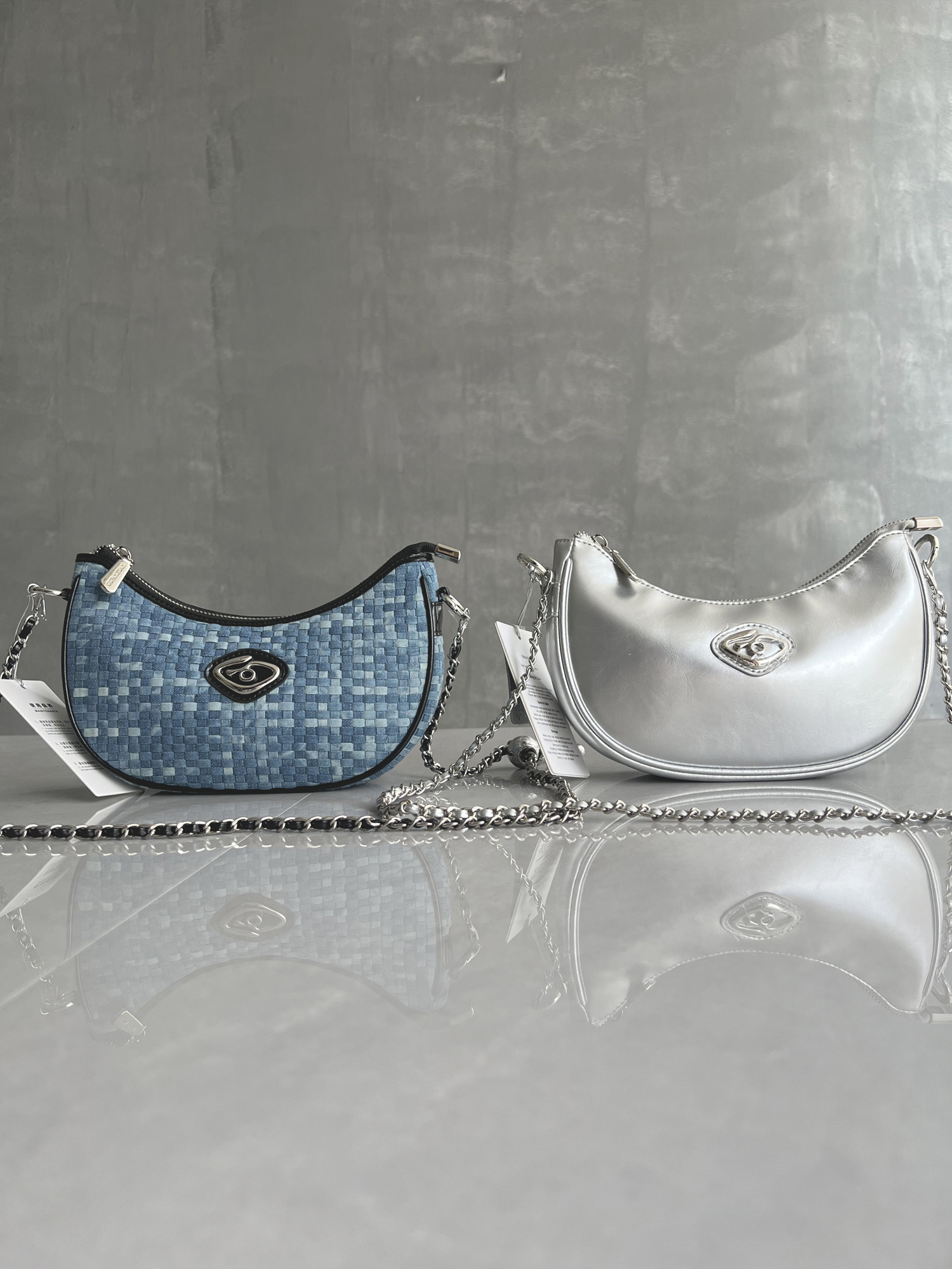 高品質手編み牛革チェーンバッグがトレンドワンショルダーショルダーバッグにぴったりです