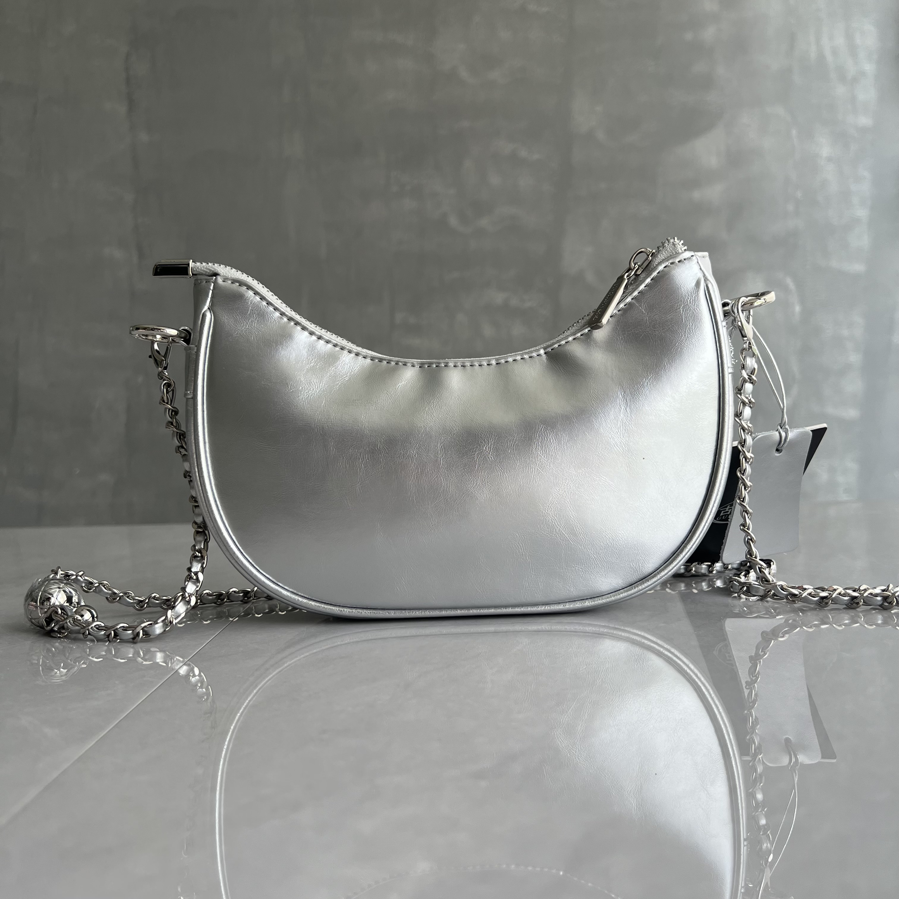 高品質手編み牛革チェーンバッグがトレンドワンショルダーショルダーバッグにぴったりです