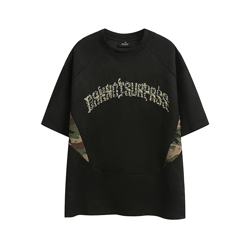 夏新作 ファッショナブル モノクローム ストライプ メンズ ロングスリーブ Tシャツ ポプリン ゆったり メンズ用 アメ