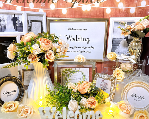 受注製作 ウェルカムスペースセット 結婚式 ウェルカムボード まとめ