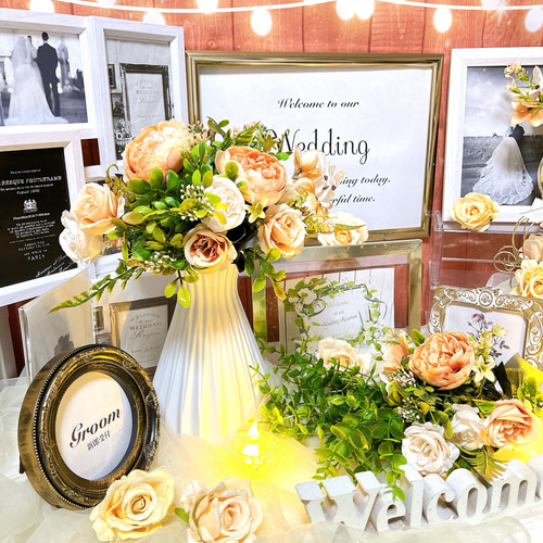 受注製作 ウェルカムスペースセット 結婚式 ウェルカムボード まとめ