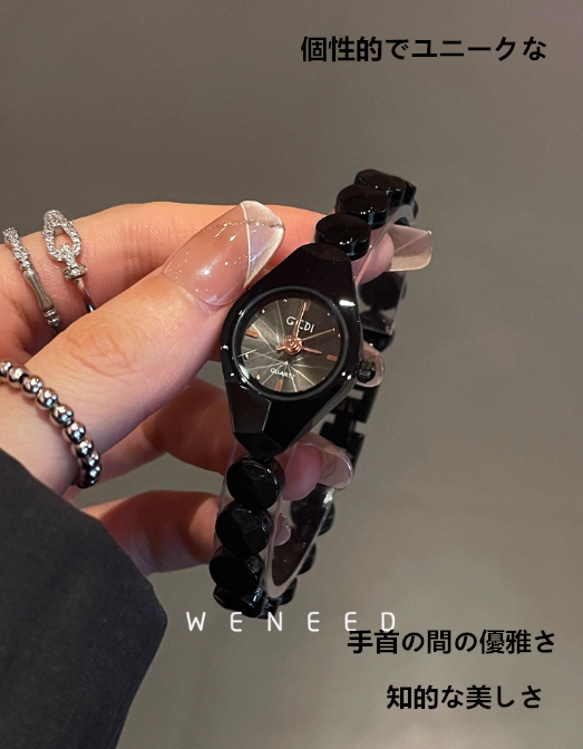 ブレスレット時計 weneedライトラグジュアリー小人数腕時計レディース2025新型高級