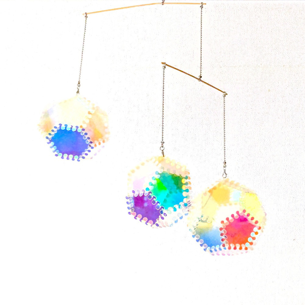 フラーレンモビール・ワークショップキット（１０名分）/ Make Your Own Fullerene Mobile!