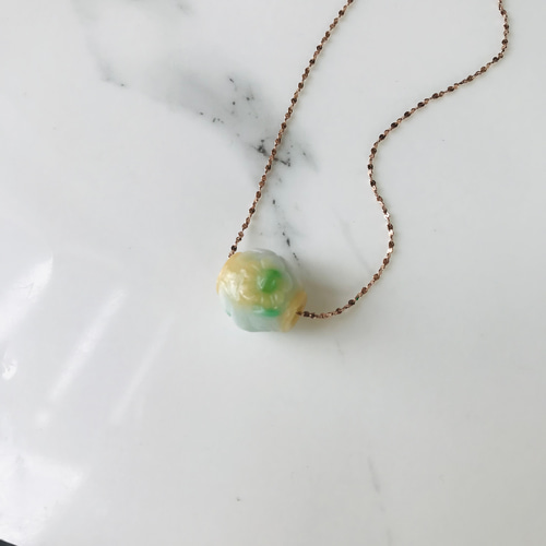 P229-004］ジェイド JADE ヒスイ 本翡翠 ペンダント ミャンマー産 