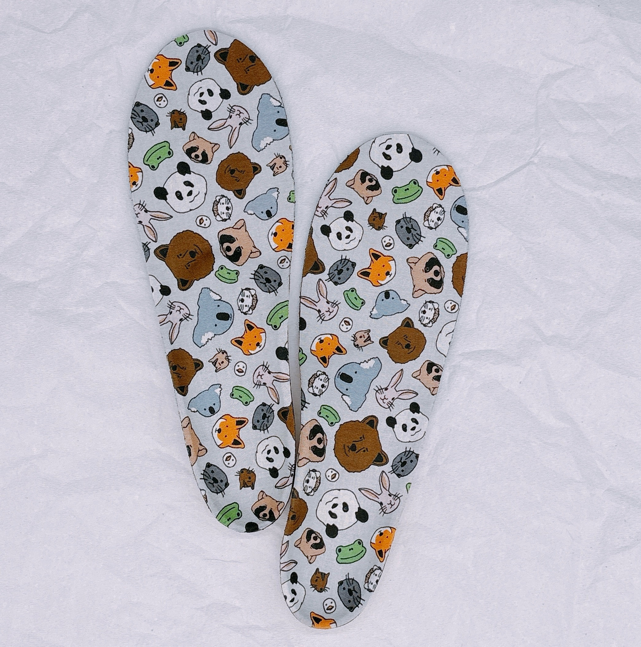 見せたくなるインソール－アニマル－履く時ワクワク♩歩いてらくらく☆