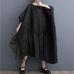 大きいサイズ レディース ロング ワンピース 春夏 秋 新品