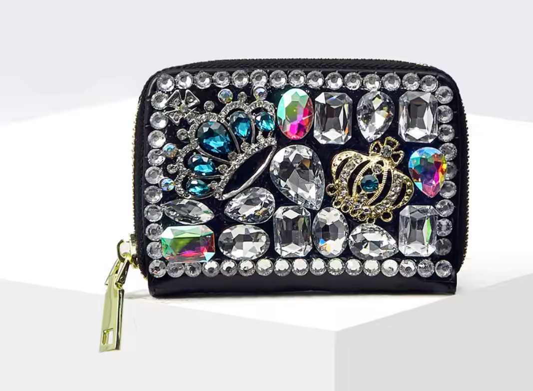 【ワクワク財布】ミニ財布 レディース キラキラ 財布 コンパクト財布 受注生産制