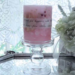 専用　ハンドメイドキャンドルホルダー　キャンドル　薔薇キャンドル バラ（薔薇）・ローズ キャンドル・キャンドルホルダー の