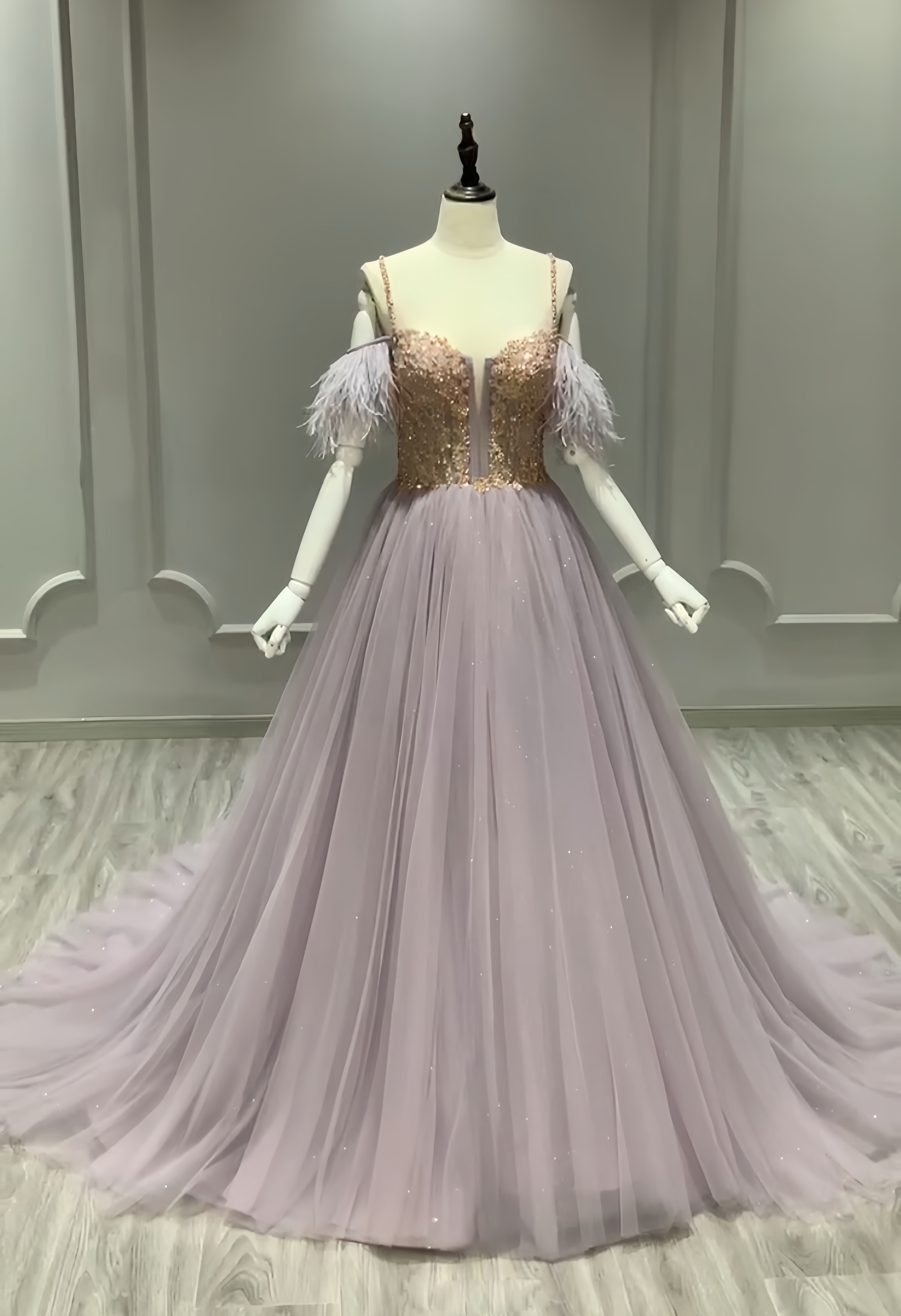 優雅Aライン　細見えシルエット　エレガントなカラードレス　二の腕を隠せるパーディードレス　二次会演奏会音楽会成人式卒業式