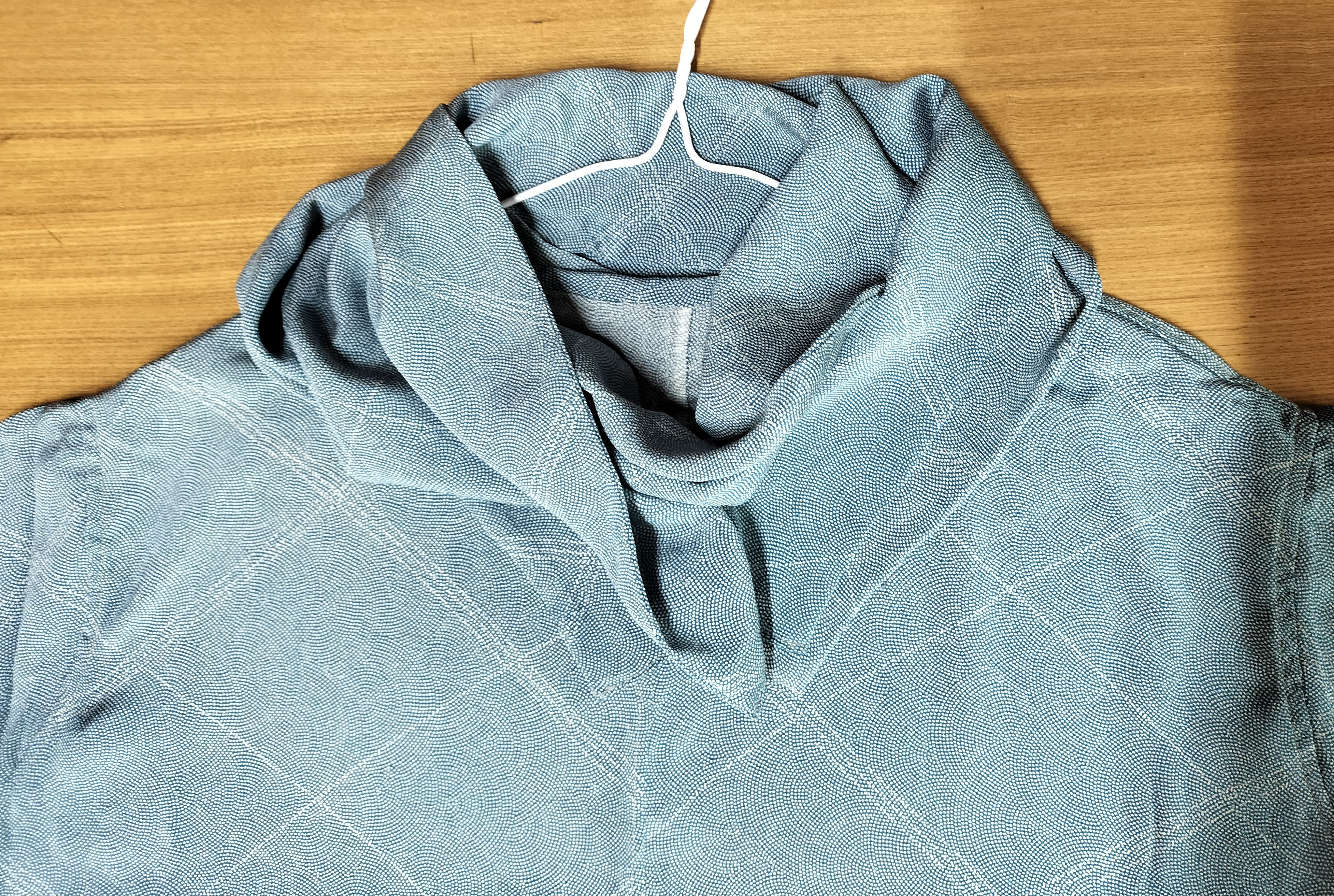 364  着物リメイクチュニック