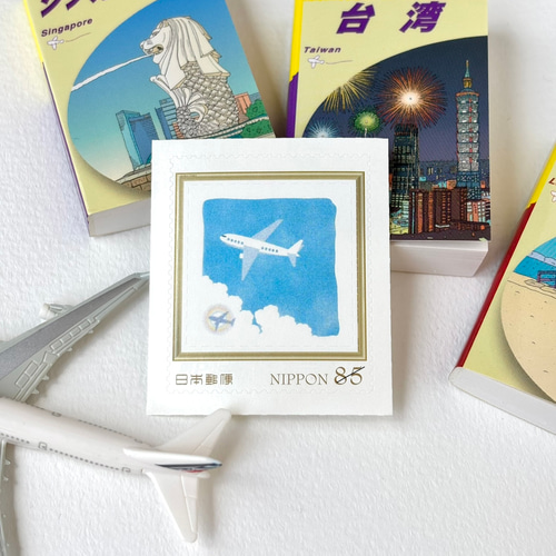 85円切手 飛行機 ポストカード armeria 通販 19670219｜Creema