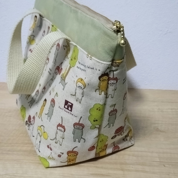 洗える！保温保冷バッグ かぶり猫 2枚目の画像