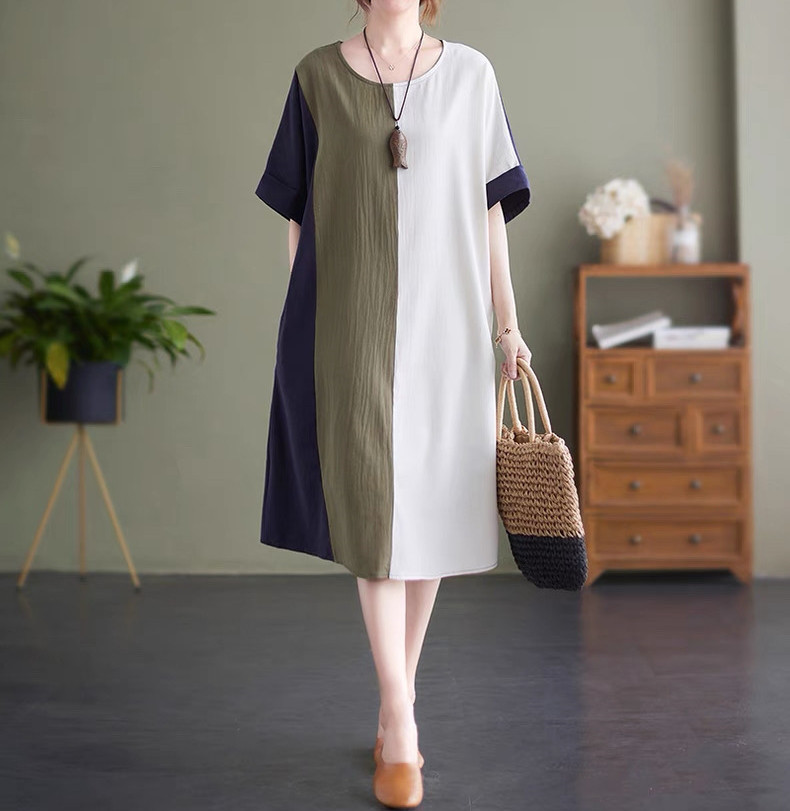 レディース 大きいサイズ カジュアル ワンピース 4,667円