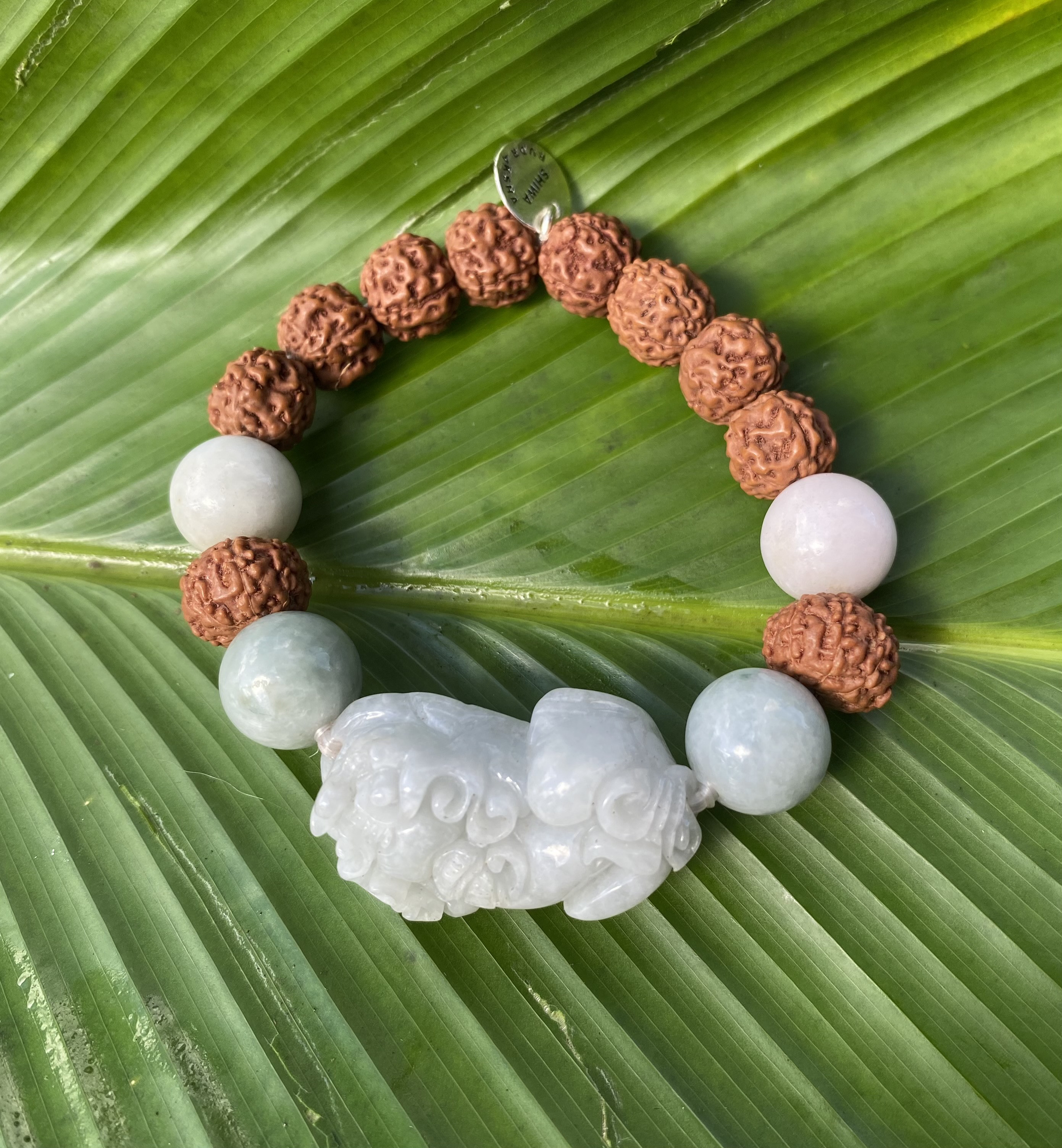 【Pixiu（貔貅/ピィシウ）】7面＆８面★健康と繫栄★ブレスレット