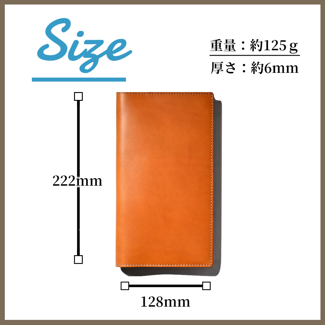 手帳カバー 革 NOLTY リスティ サイズ