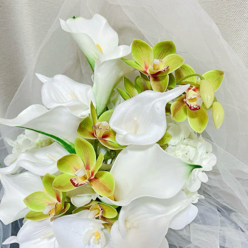 hrm アーティフィシャルフラワーブーケ 結婚式 クラッチブーケ アーティフィシャルフラワーブーケ 結婚式 クラッチブーケ