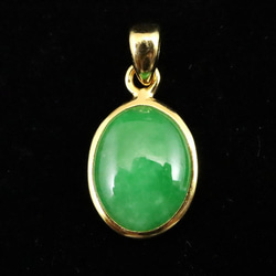翡翠出品 翡翠(宝石名ジェダイト(翡翠))ビルマ産 1.248ct ソ付(彩珠