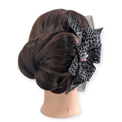 社交ダンス用ヘアアクセサリー DT173 ブラック 社交ダンス用ヘアアクセサリー DT173 ブラック 社交ダンス用ヘア