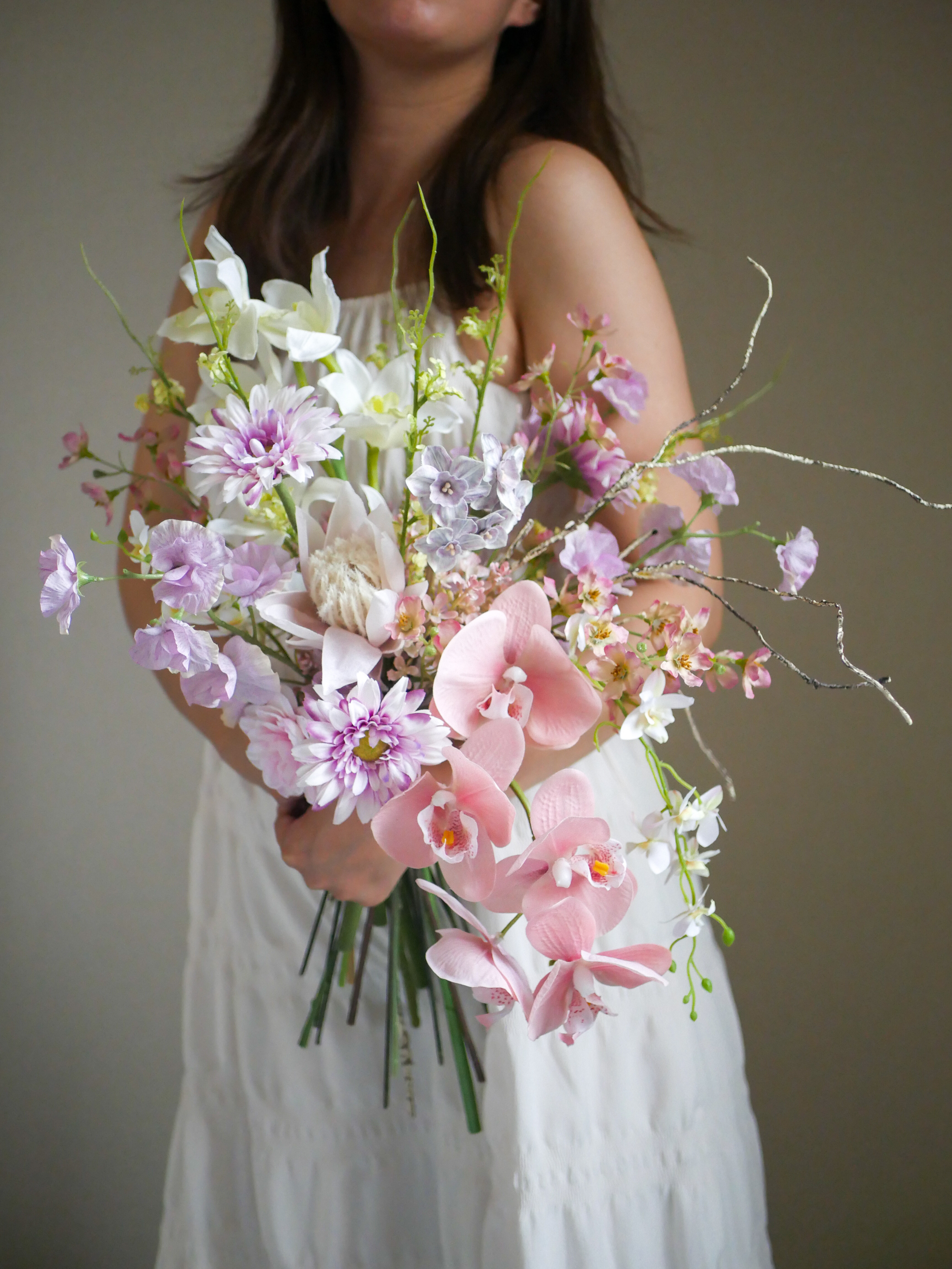 〈アーティフィシャルフラワー〉韓国ブーケ acea0feb7b8312811d7c4078599374