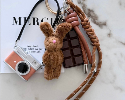 じゃらじゃらキーホルダー バッグチャーム キーチャーム バッグ