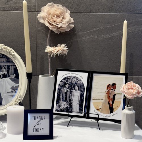 MONOTONE PINK（レンタルウェルカムスペースセット)|結婚式