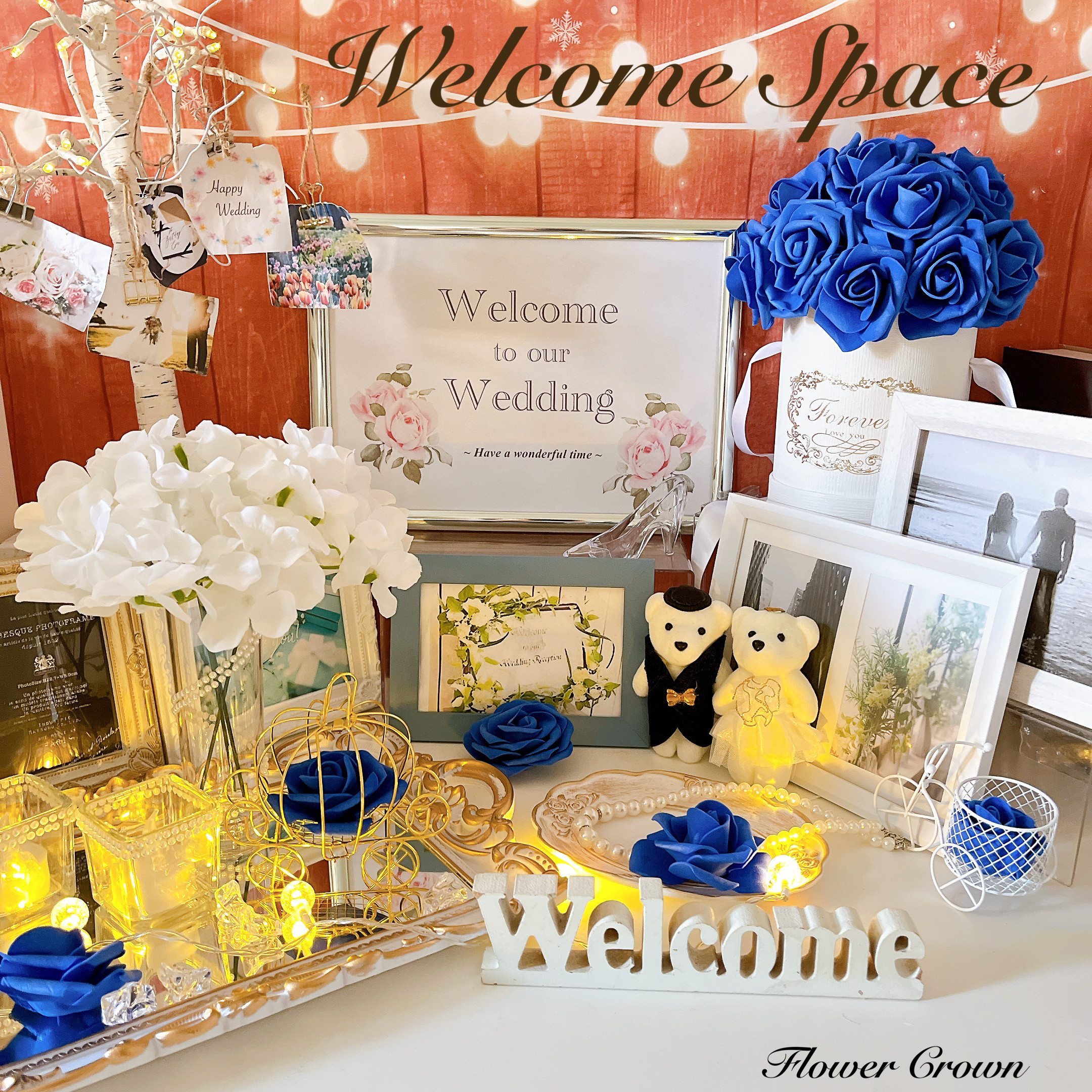 お色変更可 ウェルカムスペース ウェルカムボード 結婚式 ブライダル まとめ売り ウェルカムスペースセット