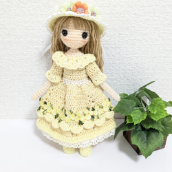 ✿水色大好き女の子 着せ替えあみぐるみ あみぐるみ Karin✿ 通販