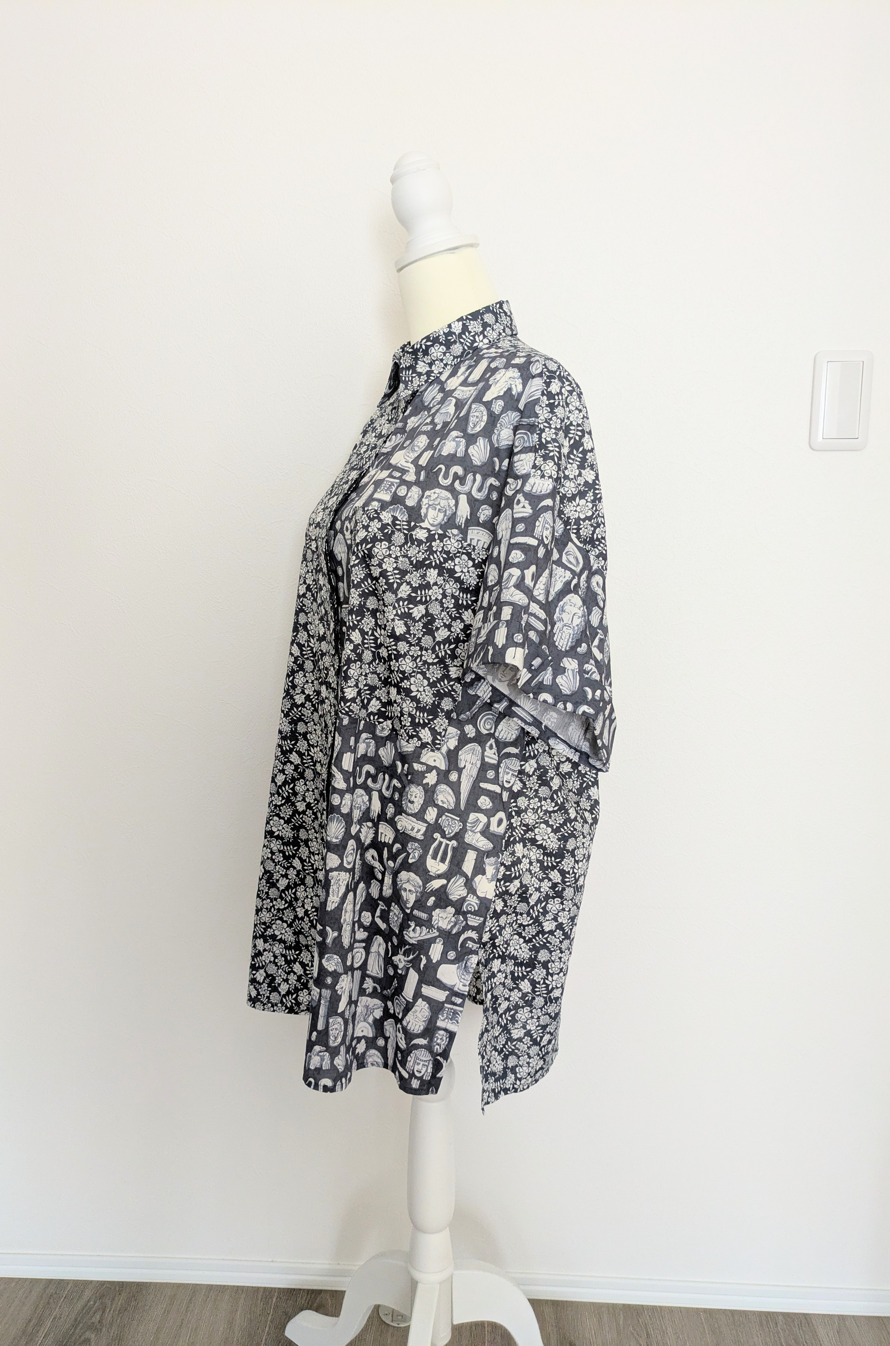 リバティタナローン　オデッセイオーバーサイズシャツ