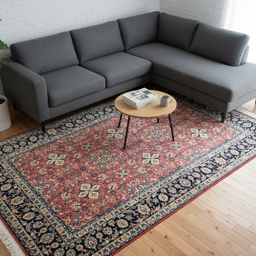 ペルシャ絨毯　カシャーン ペルシャ絨毯 カシャーン産 ヤディディ工房 シルク 約80cm x 120cm