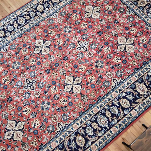 手織りペルシャ絨毯　美品　カシャーン産　330×250cm 大判サイズ ペルシャ絨毯 カシャーン産 約200cm x 300cm｜SATHI RUGS