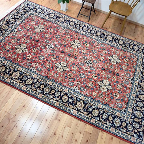 三連休最終日超目玉】ペルシャ絨毯カシャーン産 303×195cm PM7631 高級