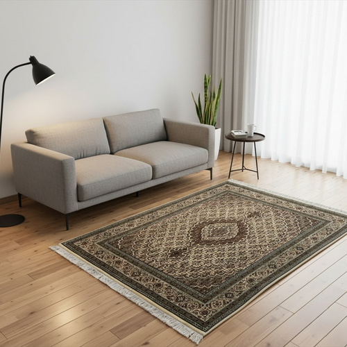 ペルシャ絨毯 タブリーズ産 マヒデザイン 208×148㎝ TS3761 カーペット