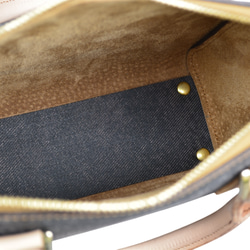 本革ハンドバッグ　ミニトレジャー　ブルー 12枚目の画像