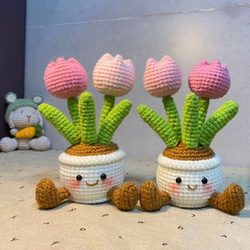 胡蝶蘭 植木鉢 編みぐるみ その他置物 青空 通販 18391914｜Creema