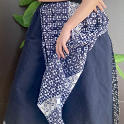 浴衣リメイク 巻きスカート風パンツ キュロット・ワイドパンツ かなめ