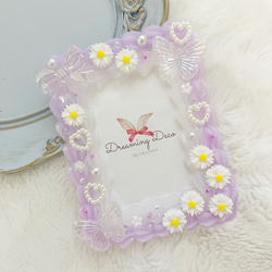 お花畑のホイップデコ トレカケース カードケース 硬質ケース B8サイズ 推し活に♡ 7枚目の画像