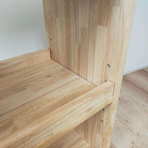 拡張天板付き便利ワゴン　キッチン　リビング　作業スペース　ワークスペース　折り畳み 5枚目の画像