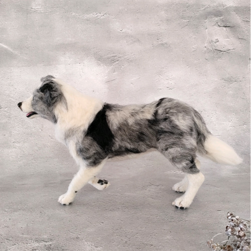 ボーダーコリーさん 羊毛フェルト 羊毛わんこ 福や工房 通販 19676369